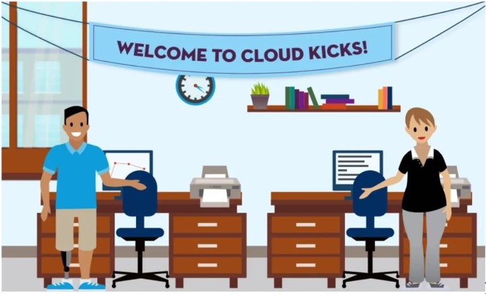 Cloud kicks needs a new sales application. the administrator thinks